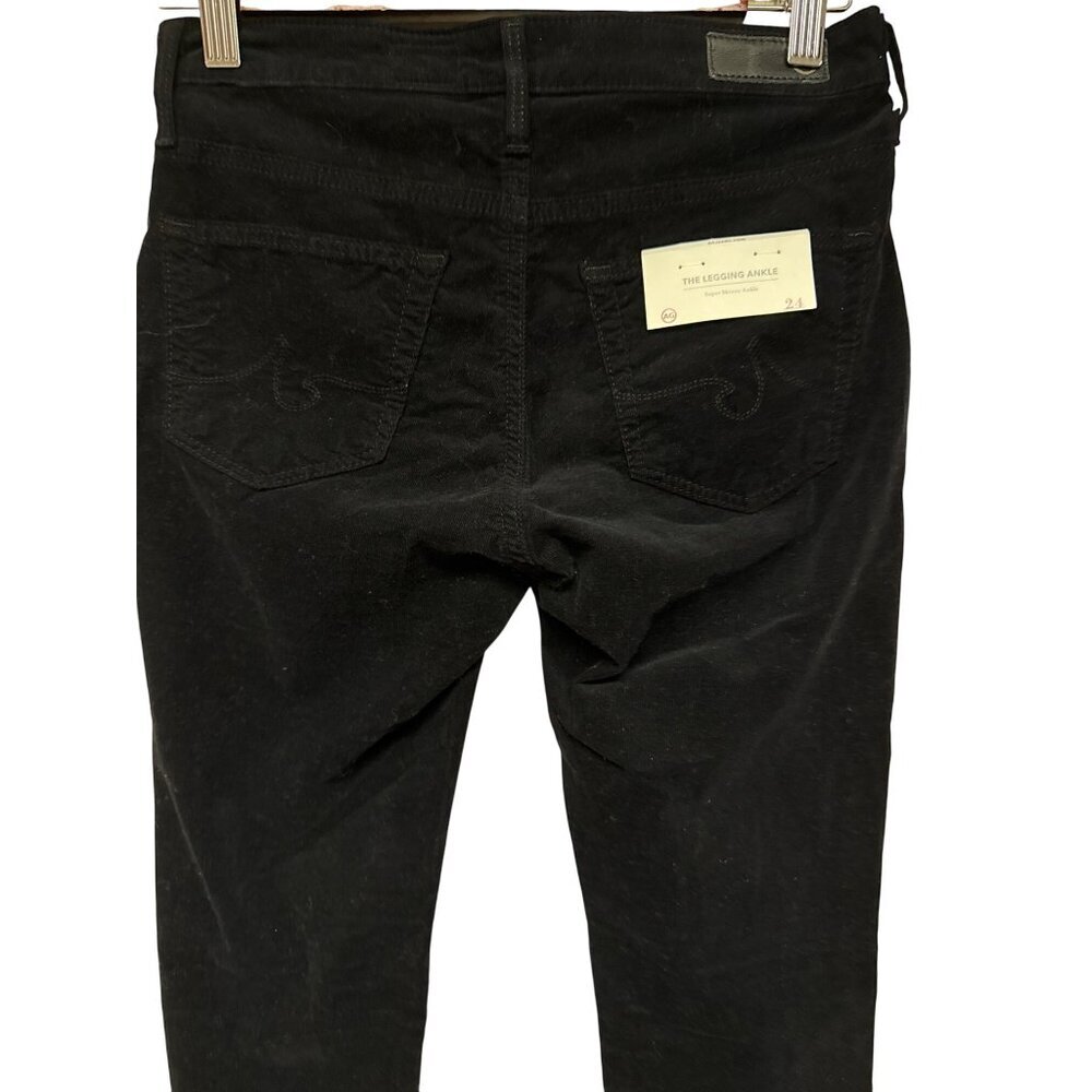 NEW AG Adriano Goldschmied Women's Pants Corduroy Legging Ankle Super Skinny 24R - Picture 6 of 13